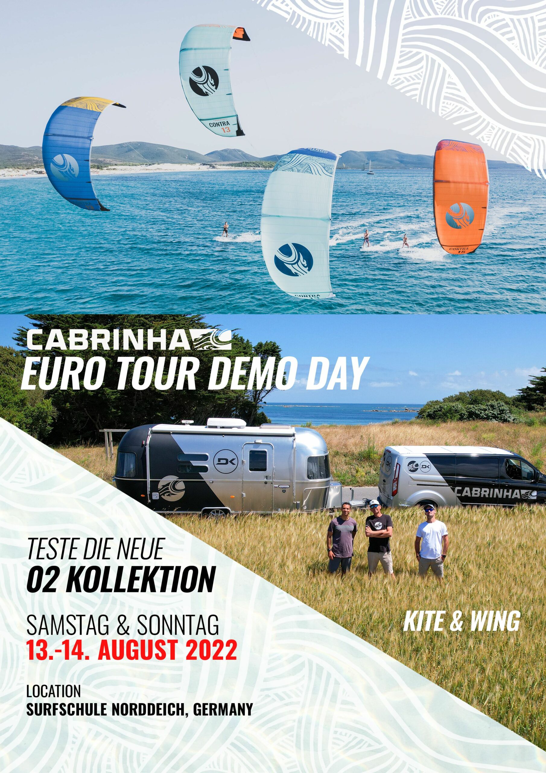 Cabrinha Demo Tour Surfschule Norddeich